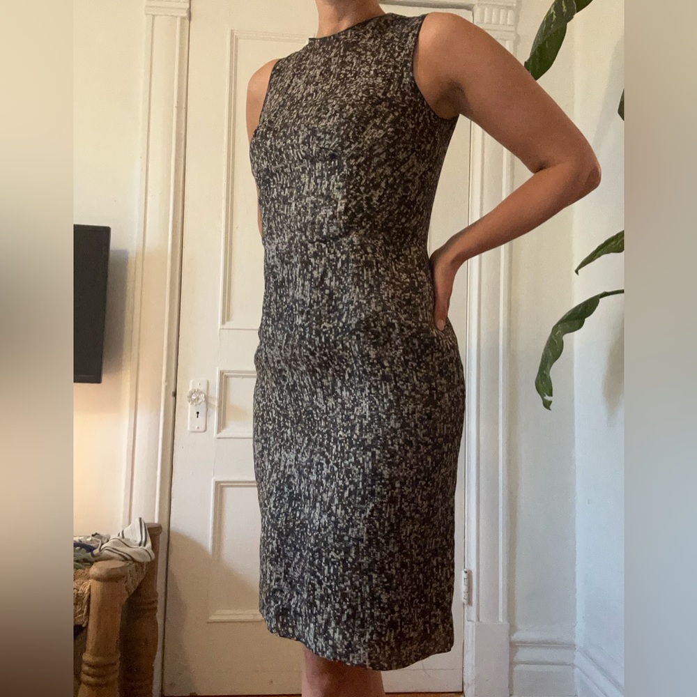 D&G sequin print midi Dress